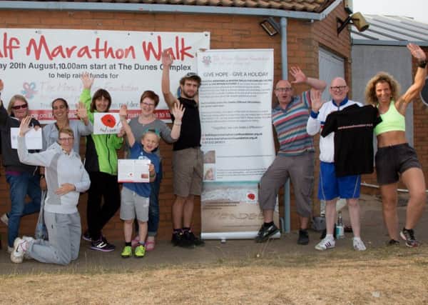 A Half Marathon Walk is set to take place on Saturday (August 20) in Mablethorpe to raise funds for the Me&Dee charity.