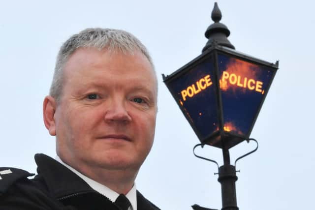Chief Insp Jim Tyner: helping victims of domestic abuse ... and tough on perpetrators of domestic abuse.