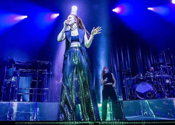 Chart topper Jess Glynne wowed the crowds at Market Rasen Race Course on Saturday evening. Photo: John Aron.