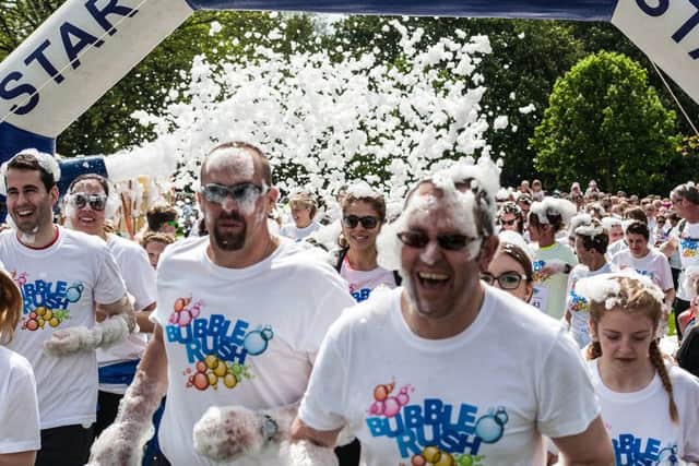 Bubble Rush for Andy's Children's Hospice EMN-160814-213259001