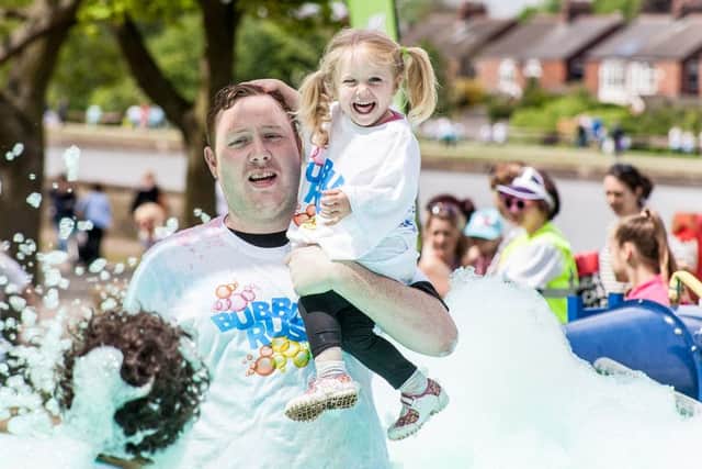 Bubble Rush for Andy's Children's Hospice EMN-160814-213242001