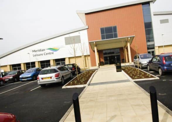 The Meridian Leisure Centre in Louth. EMN-150902-103943001