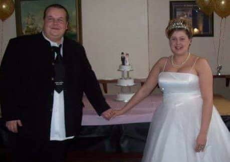 Chris and Emma's original wedding. EMN-160816-093326001
