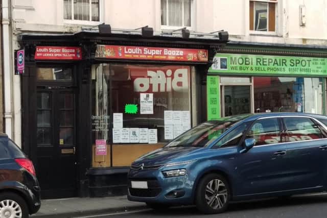 Louth Super Booze in Eastgate, Louth.