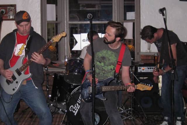 Glass Onion, one of the nine bands to take the stage at Re-vibe.