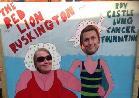 Susan Edwards and son Daniel at last years event.