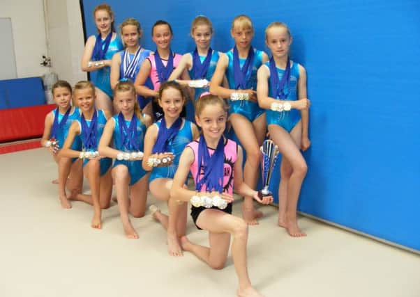 Pictured are team members who competed on the day for Sleaford.