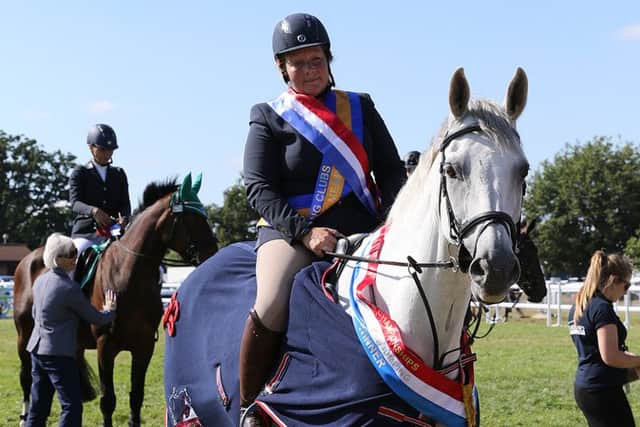 Liz Pears only returned to riding two years ago after a decade out of the saddle EMN-160818-124149002