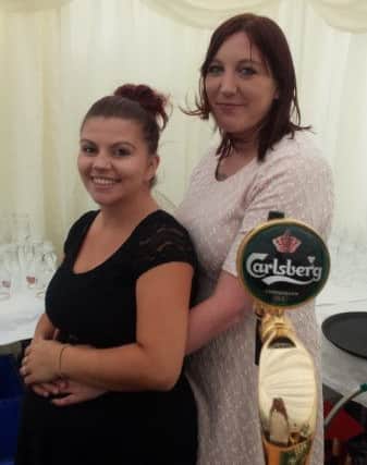 Zoe Proctor (right) with her sister Becky.