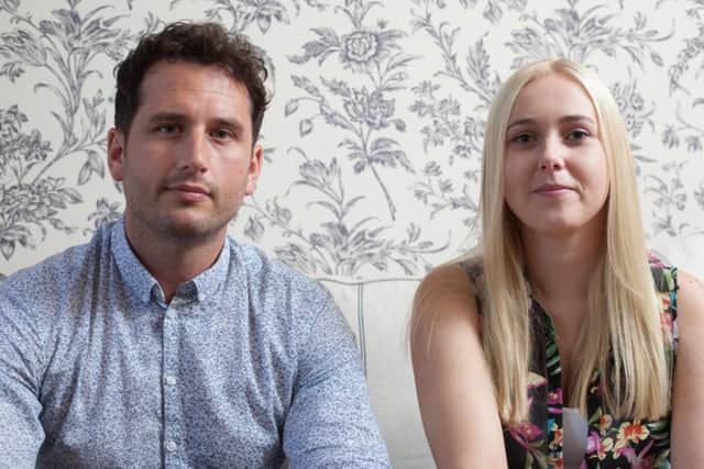 Kate Hunter with Adam Hill