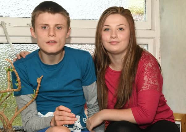 Christina Creedon with her brother Charlie Creedon.