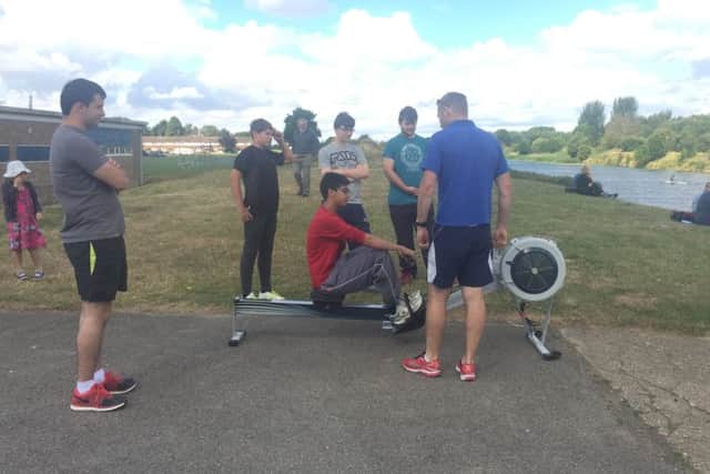 The Boston Rowing Club's Rio taster.
