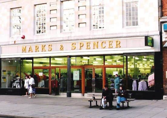 The former M&S store in Lumley Road, Skegness. ANL-160822-155849001