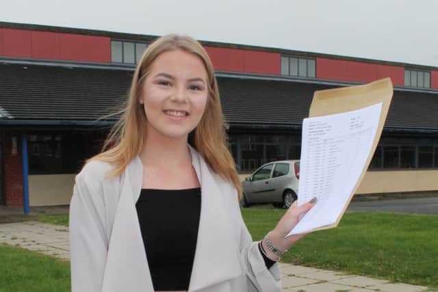 GCSE RESULTS: Marnie Storey.