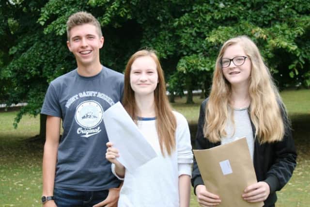 Charlie Young, Emma Gatenby and Claire Nash.