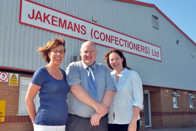 Export sales manager Sonia Cross, plant manager Tony Bradshaw and product manager Liz Hughes-Gapper. Photo: SG170816-132TW