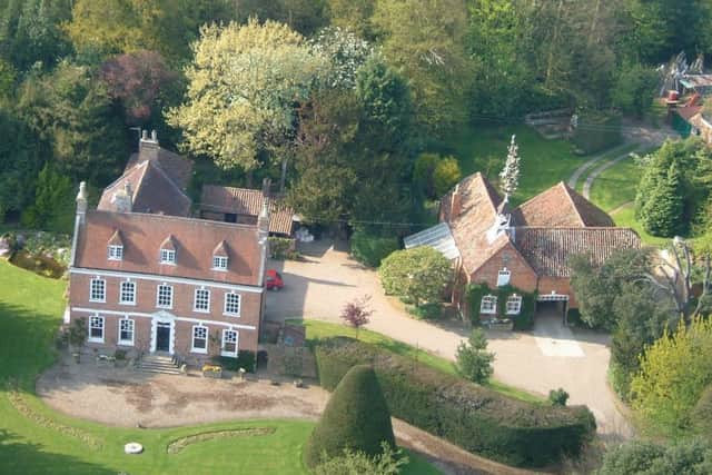Brackenborough Hall and gardens in Louth.