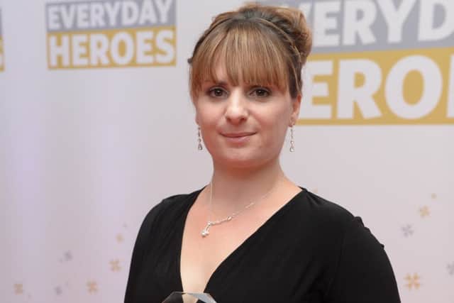 St John Ambulance Everyday Hero Award winner Victoria Dawson. (Photo by Anthony Harvey/Getty Images) EMN-160909-150903001
