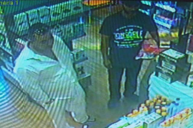 CCTV footage.