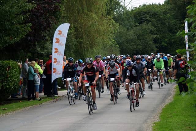 A previous DS Smith bikeathon. EMN-160709-113157001