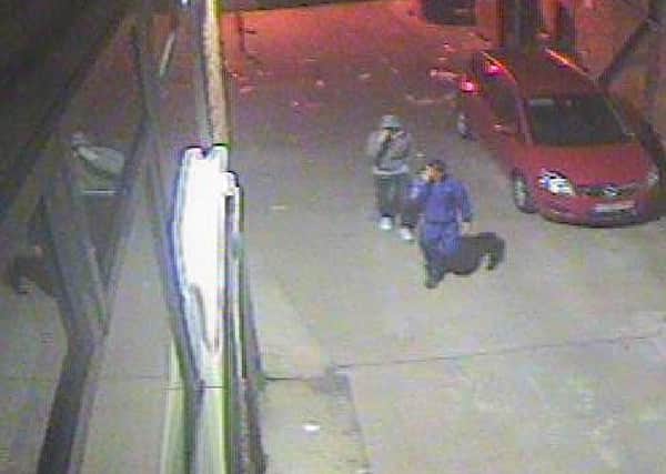 CCTV images released by Lincolnshire Police following the burglaries on Lumley Road and Grand Parade.