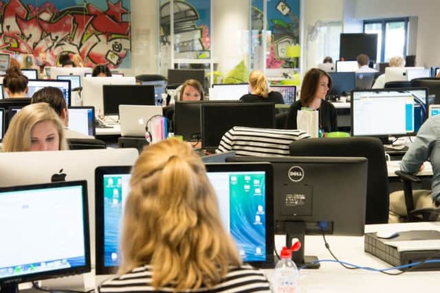 Zazzle Media offices.