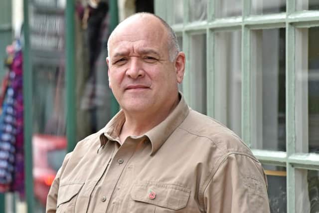 Councillor Jonathan Ferrari - unhappy with CCTV coverage in the town