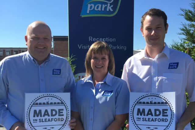 Staff from Moy Park, one of the companies involved in Made in Sleaford. EMN-160809-172223001