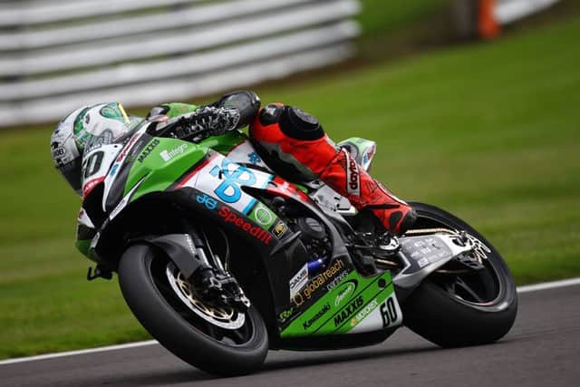 Peter Hickman on track at Oulton Park. Photo: Dave Yeomans