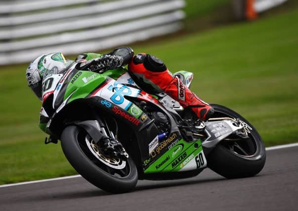 Peter Hickman on track at Oulton Park. Photo: Dave Yeomans