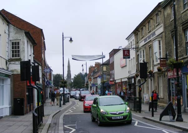 Footfall is on the up in Sleaford's shopping streets, according to an NKDC survey. EMN-160920-105529001