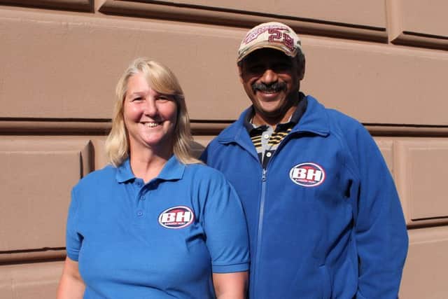Tina and Steve Brown.