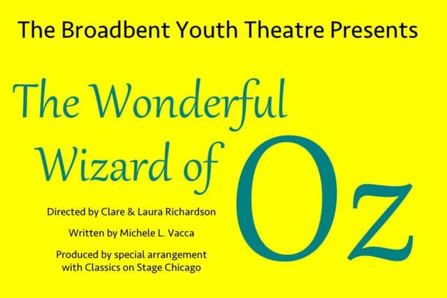 The Wonderful Wizard of Oz at The Broadbent Theatre EMN-160915-122208001