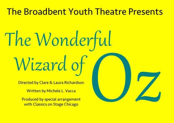 The Wonderful Wizard of Oz at The Broadbent Theatre EMN-160915-122208001