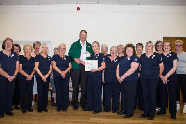 The Mature Movers group from Sutton on Sea recently held an event and helped to raise funds for LIVES.