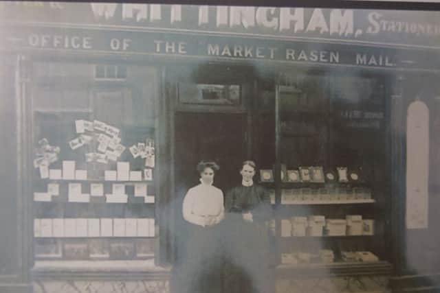 Whittingham in Quenn Street. Photo courtesy of Market Rasen Memories EMN-160919-095313001