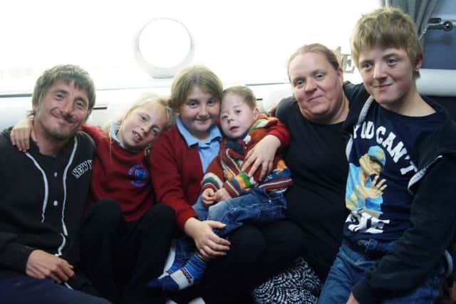 The Barber family from Mablethorpe are raising awareness about children with facial differences.
