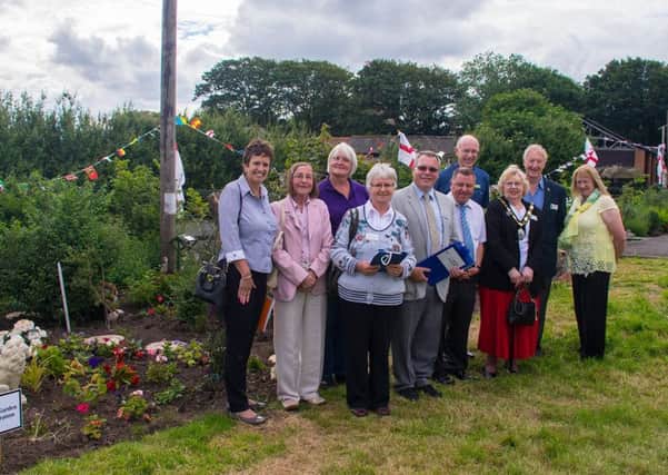 Mablethorpe In Bloom retained their Silver Gilt Award. Committee members pictured on judging day at the end point in Trusthorpe.