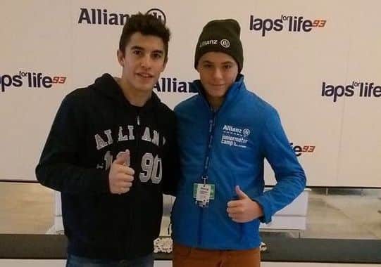 Jack Bell and Marc Marquez.