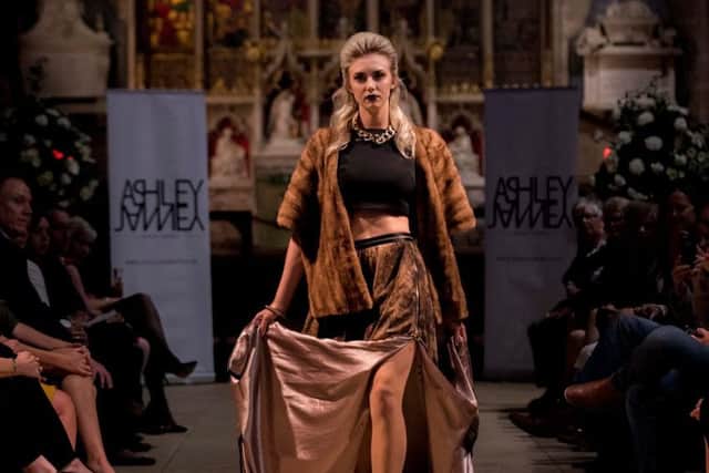 Model Daria Pipczynska. Photo credit: Steve Coxon.