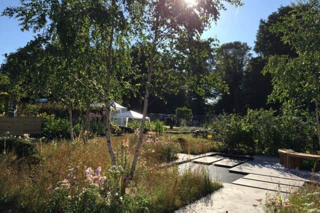 A new garden at the Louth Hospice will be open for a viewing this week.