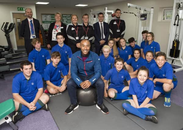 Visit to the Academy by Colin Jackson.