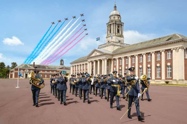 The Band of the RAF College Cranwell. Photo Paul Saxby EMN-160921-163930001