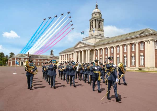 The Band of the RAF College Cranwell. Photo Paul Saxby EMN-160921-163930001