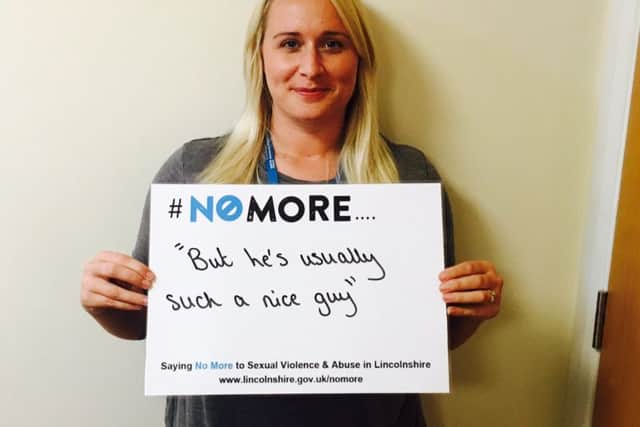 Heather Ind, Crisis Worker at Lincolnshire's Sexual Assault Referral Centre.
