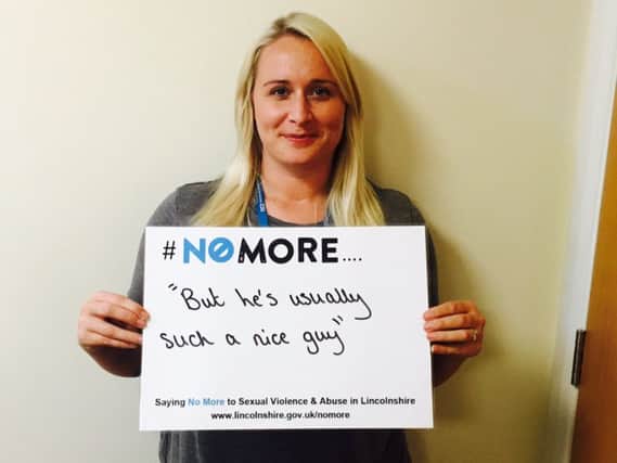 Heather Ind, Crisis Worker at Lincolnshire's Sexual Assault Referral Centre.