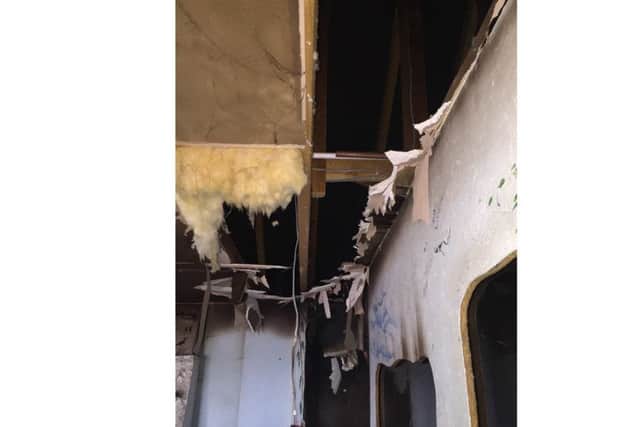 The devastation left by the fire at Mablethorpe Seal Sanctuary. EMN-160925-114620001