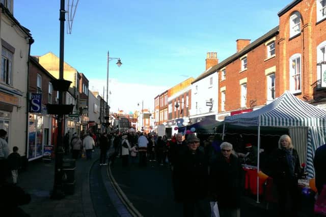 Sleaford Christmas Market. EMN-160929-171238001