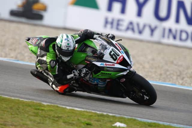 Peter Hickman on track. Photo: Dave Yeomans