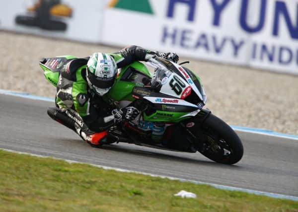 Peter Hickman on track. Photo: Dave Yeomans